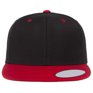 New Classic Style 6-Panel Vintage <b>Flat</b> Brim Snapback <b>Hat</b> Custom Logo Men's Summer Sports Snapback <b>Hat</b> - Product Image 1