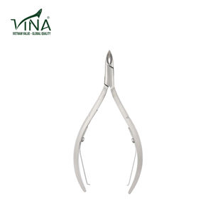 Cortacutículas Profesional, Cortaúñas Afilado, Set de Manicura y Pedicura, Cuidado Diario de las Uñas, Acero Inoxidable, Vina VNC-08-GC, para Dedos de Manos y Pies - Product Image 3