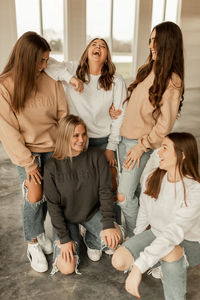 Sudadera con Capucha Personalizada, Informal, de Poliéster/Algodón, Impermeable, Transpirable, para Invierno, con Estampado 3D, Cuello Redondo, Estilo Urbano - Product Image 4