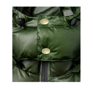 Blouson matelassé thermochromatique unisexe pour enfants, hommes et femmes, imperméable, coupe-vent, à changement de couleur réactif à la chaleur, style streetwear - Product Image 2