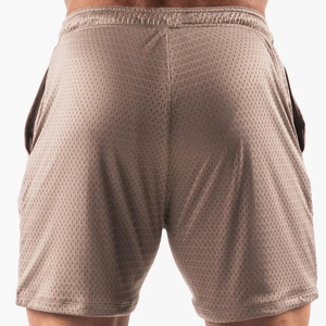 Shorts de basketball pour hommes, shorts de course personnalisés, respirants, pour l'entraînement et la gym, 100% polyester, shorts de sport en mesh, personnalisables - Product Image 3