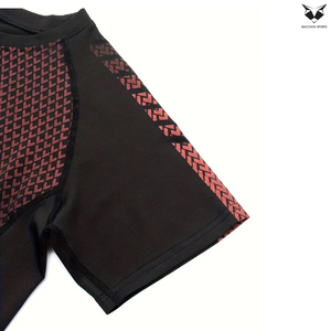 Best <b>Material</b> Good Quality Compression Short Sleeve T Shirts For Men Moisture-Wicking Breathable For Gym Wear Shirts - Product Image 5