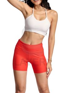 Shorts de cycliste taille haute sans couture pour femmes grandes tailles, en nylon et élasthanne écologiques, pour la course, le cyclisme, la course à pied, la gym et l'entraînement athlétique - Product Image 5