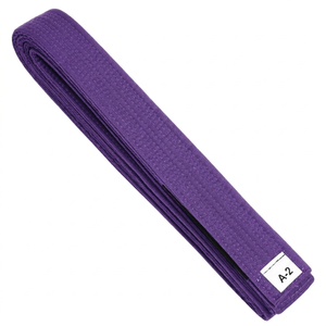 Cinturón de Artes Marciales Morado, Unisex, para Adultos y Jóvenes, Cinturón de Karate BJJ - Product Image 3