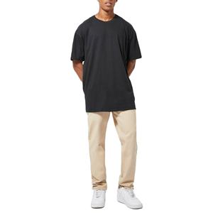 Camiseta de hombre de calidad premium del fabricante 100% algodón tejido entrenamiento sin mangas hombro caído ropa de calle estilo liso en blanco - Product Image 1