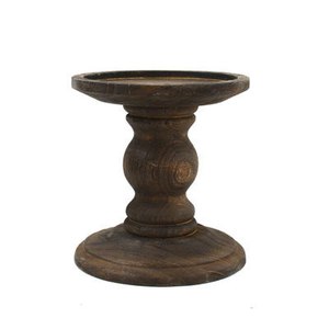 Portavelas de Madera Rústico al por Mayor para Decoración de Bodas, Portavelas de Pilar de Madera para Mesa de Salón, por MULTI CRAFT - Product Image 5