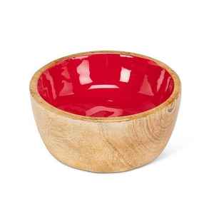 Tazón de Madera Decorativo, Ecológico y Duradero, con Detalles de Esmalte Colorido, para Interiores Elegantes y Presentaciones Sofisticadas - Product Image 2
