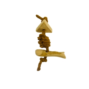 Jouet à mâcher pour chien en bois de café avec fibres de noix de coco pour les mâcheurs agressifs - Product Image 4