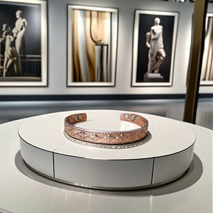 Premium Quality design <b>Magnetic</b> <b>copper</b> <b>bracelet</b> china modern sculpture Handcrafted product by stylenest exports - Product Image 4