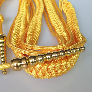Top Quality Custom Bullion Tactical Aiguillette Super Quality Uniform Shoulder <b>Cord</b> <b>for</b> Tactical Uniform Accessories Aiguillette - Product Image 5