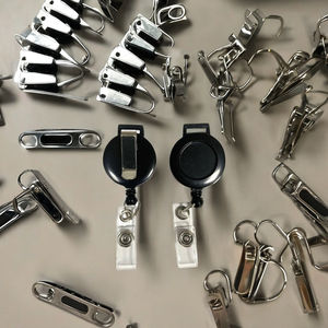 Abrazadera de plástico hecha en Taiwán Mosquetón Insignia Carrete Correa Género Insignia Titular Accesorios Cierres - Product Image 5