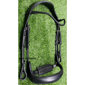 Premium Quality NIDA Brand Softy Leather Padding Horse Bridle Anatomic Jumping Equipment Solid S.S Buckle Model NIDA-JB25 for - Product Image 6