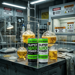 Bebida Energética de Marca Privada OEM Nawon Super Power 250ml 1000mg Taurina Cafeína Certificación Halal Sabor Dulce 24 Latas Bebida Verde - Product Image 3