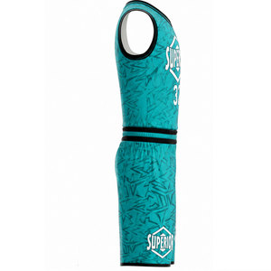 Tenues d'équipe de basketball professionnelles avec une construction légère en polyester, un design entièrement sublimé et une durabilité accrue - Product Image 3