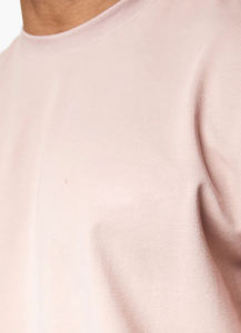 Conjunto de camiseta y pantalones cortos de color rosa claro para hombre, conjunto informal de verano de corte ajustado, conjunto ligero y transpirable de algodón y poliéster - Product Image 4