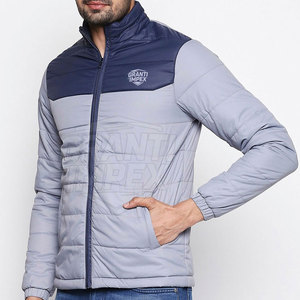 Veste à bulles pour homme au design unique, lavable, imperméable, respirante, écologique, col montant, logo sur le devant, hiver, en vente - Product Image 2