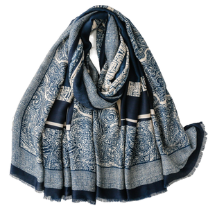 Wholesale 2026 Spring Summer Collection New 180*90cm Custom Floral Hijabs Women's Muslim <b>Scarves</b> and Head Wraps - Product Image 1