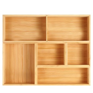 Wholesale Bamboo Modular <b>Desk</b> Organizer System - Eco-Friendly Stackable Boxes - Product Image 2