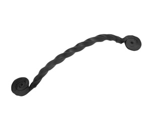 Tirador de puerta de aleación de zinc forjado a mano con placa para uso doméstico y hotelero hecho en India - Product Image 2