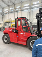 Chariot élévateur diesel 5 tonnes 6 tonnes avec déplaceur latéral et moteur à couple élevé pour la logistique d'usine