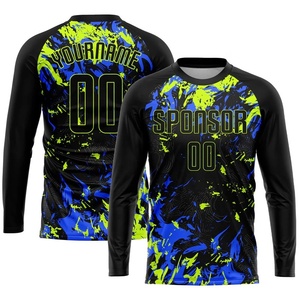 Uniforme de fútbol personalizado para hombre, camiseta de fútbol, transpirable, poliéster, absorbe la humedad, ligero, personalizado, sublimado, kits de fútbol - Product Image 3