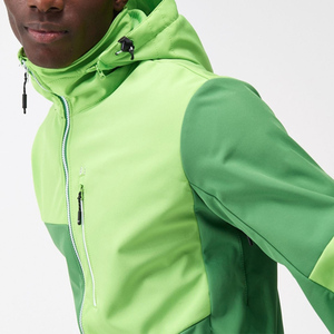Color Blocking Men Waterproof Softshell <b>Jacket</b> Windproof Outdoor Travel Winter Front Zipper Autumn Wear Softshell <b>Jacket</b> - Product Image 6