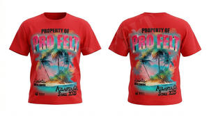 T-shirt à manches courtes col rond, coupe décontractée et ajustée, imprimé, style urbain, été, logo personnalisé, 100% coton respirant, tendance - Product Image 5