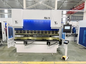 Prensa Plegadora NC de Alta Precisión para Trabajo Pesado, Máquina Industrial para Doblar Metal <span class=keywords><strong>con</strong></span> Sistema ESTUN y Válvula Rexroth - Product Image 3