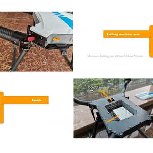 Dron cuadrirrotor comercial plegable EMT100, distancia entre ejes de 925mm, tiempo de vuelo de 70 minutos - Product Image 6