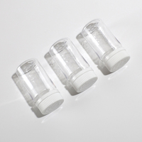Conteneur en plastique pré-étiré hermétique anti-odeur avec couvercle résistant aux enfants, personnalisable avec logo, pour poudre libre, lotion, herbes, emballage de fleurs en rouleau