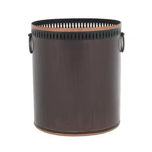 Poubelle intérieure de luxe en métal avec cadre robuste, idéale pour le salon, la chambre et la cuisine - Product Image 5