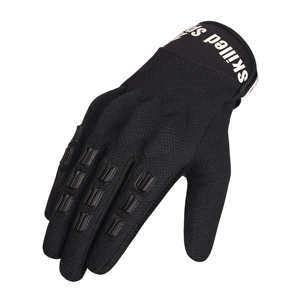 Gants de moto tout-terrain respirants et légers personnalisés pour sports de plein air, compatibles écran tactile, avec fermeture à cordon, unisexe - Product Image 3