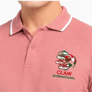 Polo personnalisé en gros pour hommes, en coton doux, polos unis pour les fêtes, combinaison de couleurs, polo pour hommes - Product Image 4