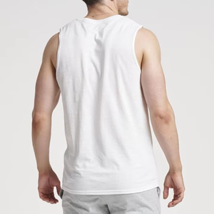 Débardeurs 100% personnalisables pour hommes, vêtements de course en plein air, vêtements de fitness légers, débardeurs sans manches à col rond, streetwear - Product Image 5