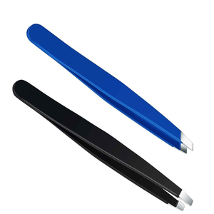 Pinzas de Precisión para Cejas de Acero Inoxidable, Aptas para Ojos Sensibles, Grado Médico, Herramienta Profesional para Cejas, Hechas en Pakistán - Product Image 1