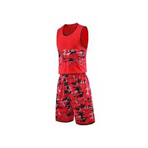 Tenue de basketball réversible style couleurs unies, la plus vendue, avec design d'équipe personnalisé, design populaire, couleur personnalisée, fabriquée au Pakistan - Product Image 1