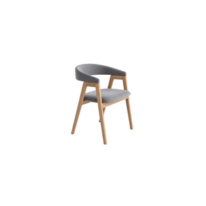 Ensemble de salle à manger en teck artisanal de luxe ARTERRA, table ronde sur piétement moderne et chaises pour restaurant - Product Image 2