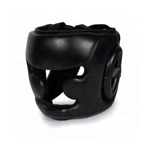 Casque de boxe en cuir PU pour jeunes, casque d'entraînement et de sparring pour enfants, protection de tête pour arts martiaux, vente en gros pour les arts martiaux juniors - Product Image 3
