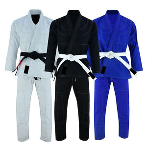 ชุดยูนิฟอร์มกีฬาบราซิลเลี่ยนยิวยิตสูแบบยืดหยุ่น ลดการหดตัว พร้อมช่องด้านข้าง ชุดบีเจเจ  ลดราคาพิเศษ รับออกแบบและสั่งตัดตามขนาด - Product Image 1