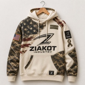 Custom Fleece Hoodie Wholesale Heavyweight Pullover Sweatshirt Custom Logo Hoodies ZIAKOT INDUSTRY Pakistan Manufacturer - Product Image 2