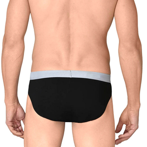 Calzoncillos Bóxer de Algodón/Fibra de Bambú Transpirables de Color Sólido Personalizados para Hombre, de Cintura Baja, Alta Calidad, Más Vendidos - Product Image 6