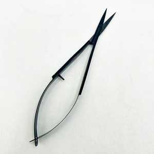 Ciseaux à micro-spring incurvés en acier inoxydable, tranchants, pour cuticules, durables, de qualité supérieure, pour le nail art, faciles à utiliser pour la manucure - Product Image 1
