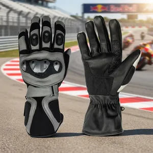 Guantes Duraderos para Motociclismo con Tela Transpirable y Protección Rígida en los Nudillos para Motocross y Uso en Carretera - Product Image 4