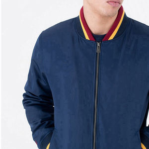 Factory Direct Sale Men's Bomber <b>Jackets</b> Customize Polyester Fabric Multi Color Rib Neck Outdoor Wear Bomber <b>Jackets</b> For Men - Product Image 3
