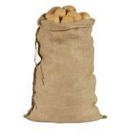 Sacs en toile de jute 100 % naturels, exportables, anti-bactériens, écologiques, absorbants l'humidité et respirants