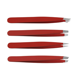 แหนบต่อขนตาสเตนเลสปลายแหลมปลายโค้งน้ำหนักเบา - Product Image 6