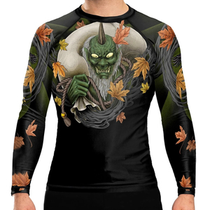 Camiseta de Compresión Rashguard para MMA con Logotipo Personalizable, Impresión Digital, Spandex/Poliéster Ecológico, Unisex, Venta al Por Mayor, Ropa BJJ - Product Image 1