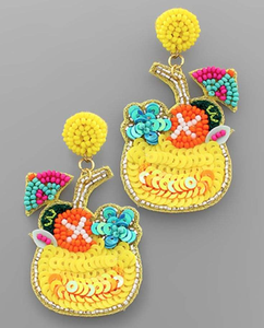 Pendientes de Joyería Bordados a Mano con Diseño de Logotipo, Accesorios de Moda Festivos para Mujer por MD HANDICRAFTS - Product Image 4