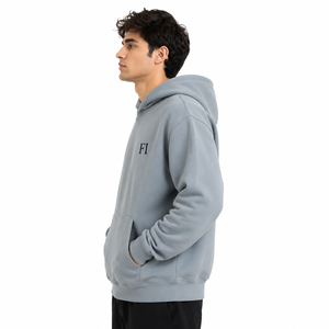 Sweat-shirts à capuche en coton haute densité, coupe oversize, style streetwear, pour l'hiver, marque privée, vente en gros, usine de vêtements - Product Image 2