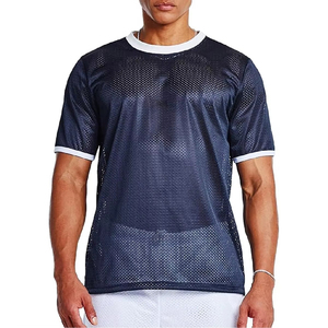 เสื้อเจอร์ซีย์ตาข่ายทรงเข้ารูปสำหรับผู้ชาย รุ่นปี 2026 แห้งเร็ว น้ำหนักเบา ระบายอากาศได้ดี พร้อมโลโก้สั่งทำ คุณภาพสูง - Product Image 1
